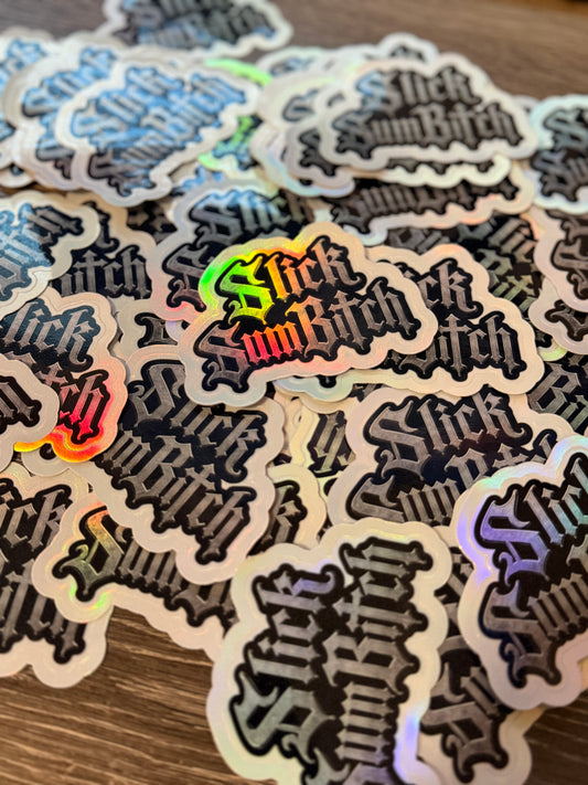 Slick Sticker