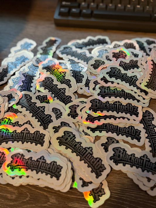 Blackoutweldz Sticker